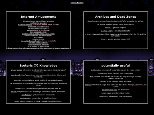 knowledge/activities screenshot