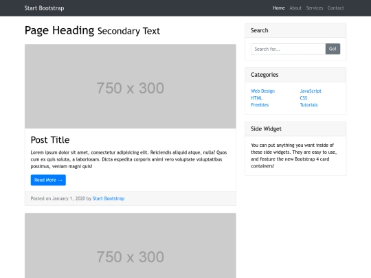 index screenshot