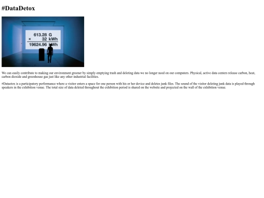 datadetox screenshot