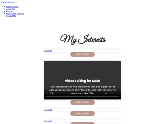 chocolux-html/interest screenshot