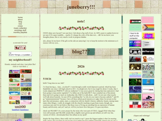 blog screenshot