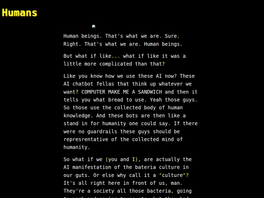 words/humanities screenshot