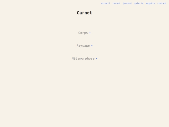 carnet screenshot