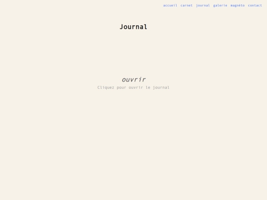 journal screenshot