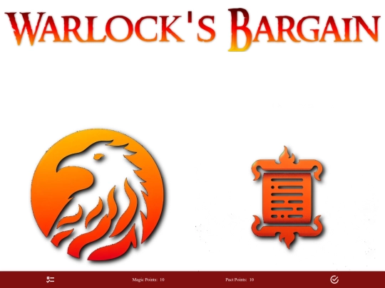 cyoa/Warlock screenshot