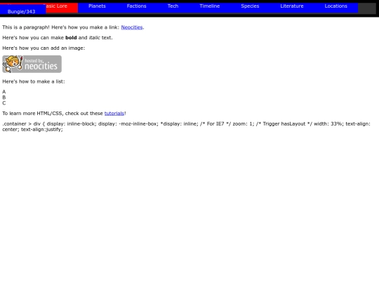 index screenshot