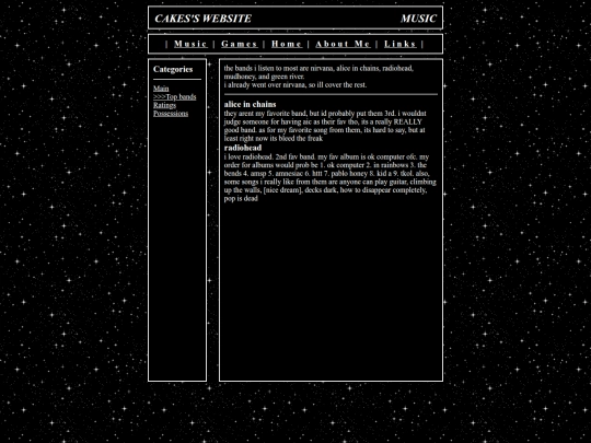 music/topbands screenshot