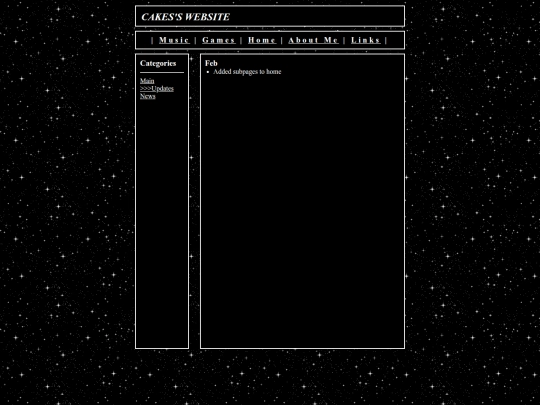 updates screenshot