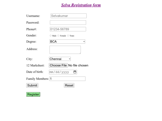 Selva/sel screenshot