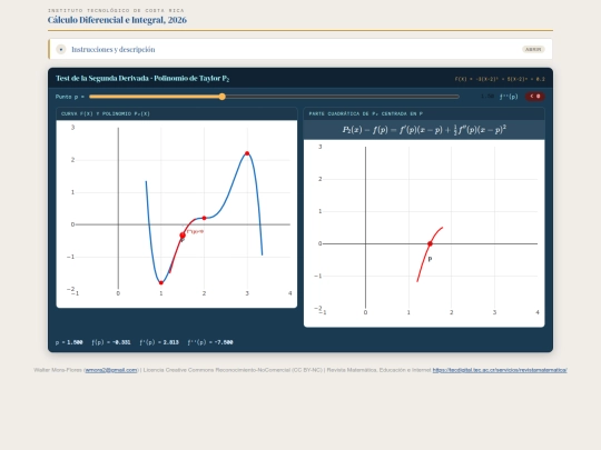 cdi/HTML/TaylorSegundaDerivada screenshot