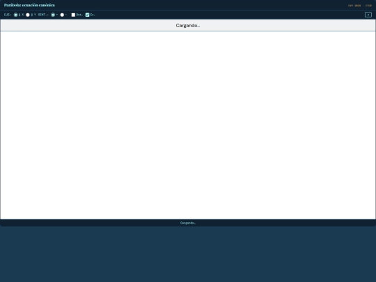 cvv/pr/HTML/EcuacionCanonicaParabolaShort screenshot