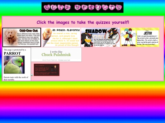 quiz-things screenshot