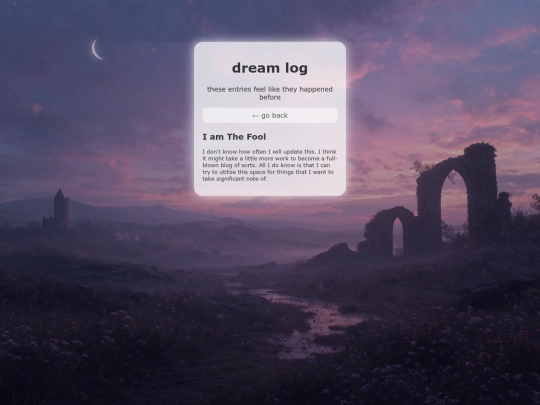 journal screenshot