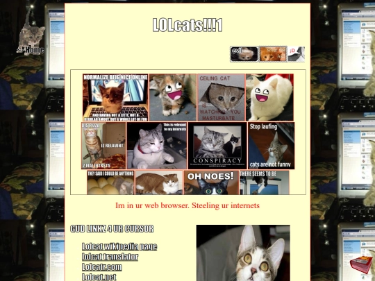 Webshrines/LOL/cat screenshot