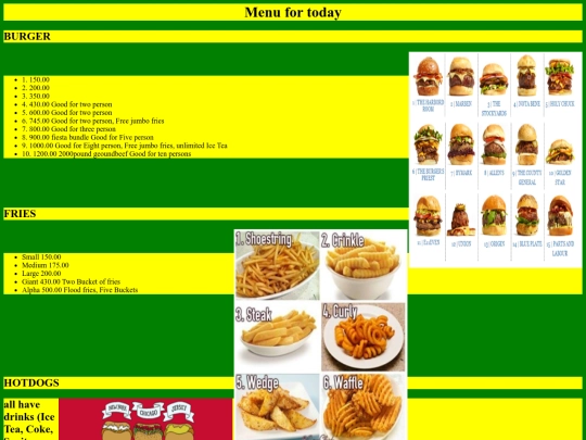 Menu_2ndPage screenshot