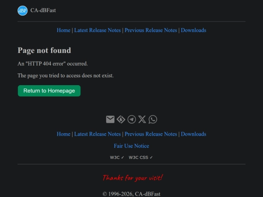 not_found screenshot
