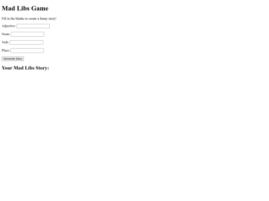 Story screenshot