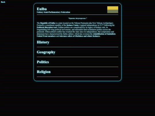Nations/Eulba screenshot
