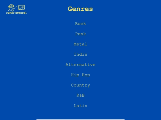 genre screenshot