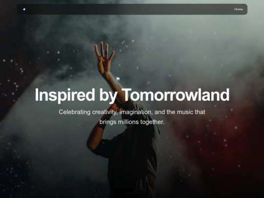 blog/tomorrowland-tribute screenshot