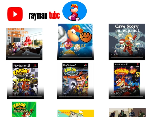 rayman/raymantube/raymantube screenshot