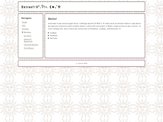 extras screenshot
