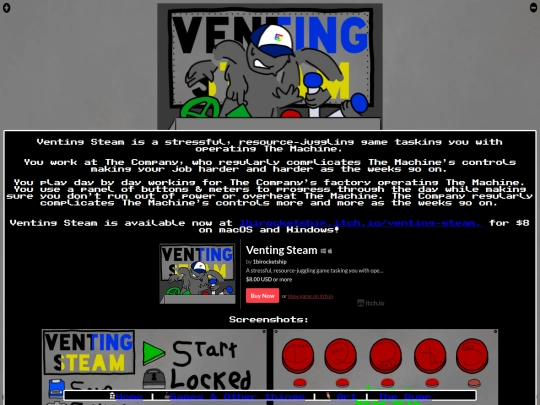 Venting-Steam screenshot