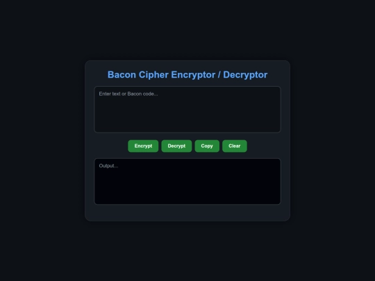 cipher/bac screenshot