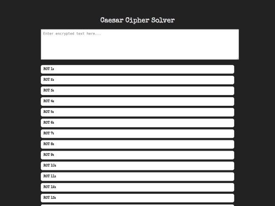 cipher/rotcrack screenshot