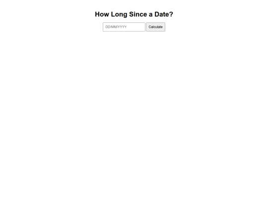 codelab/timesince screenshot