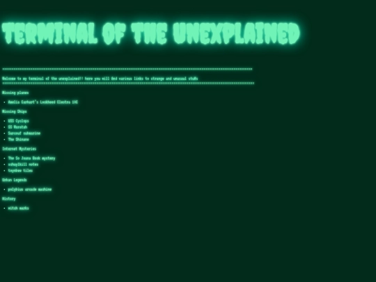 mystery/terminal screenshot