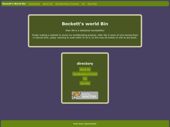 BugsWorld/home screenshot