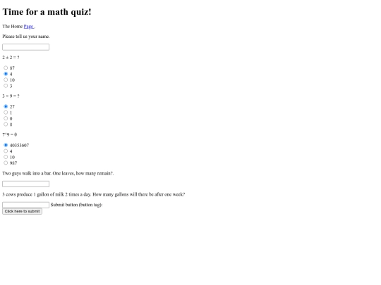 news/mathform screenshot