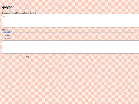 golyph screenshot