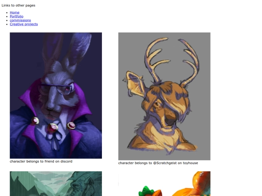 Portfolio screenshot