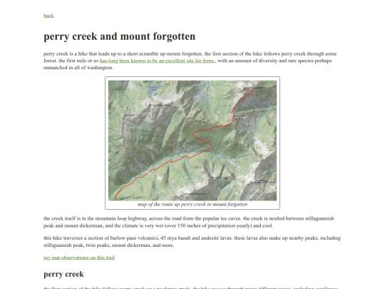 notes-on-nature/perry-creek-and-mount-forgotten screenshot