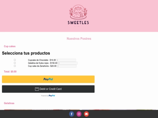 Postres screenshot