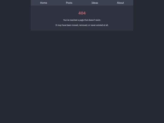 not_found screenshot
