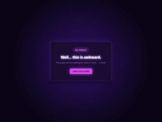 not_found screenshot
