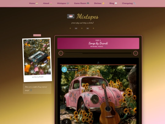mixtapes screenshot