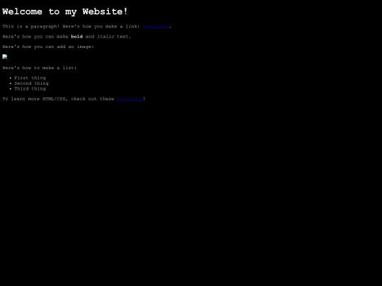 notes screenshot