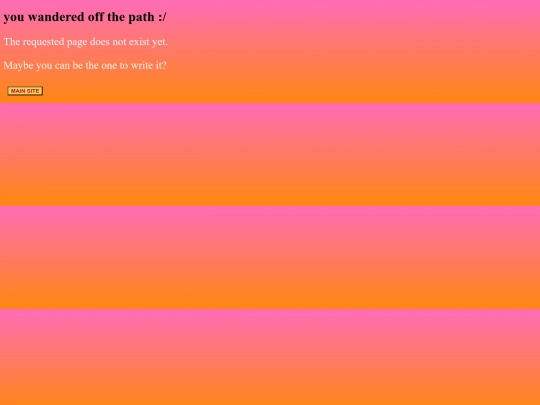 not_found screenshot
