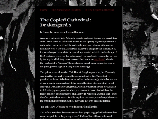 posts/2026-09-09-In-The-Copied-Cathedral-Drakengard-2 screenshot