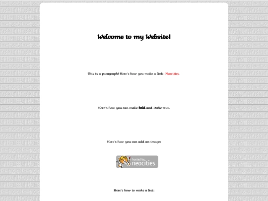 test screenshot