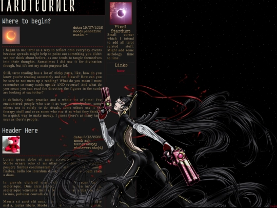tarot2 screenshot