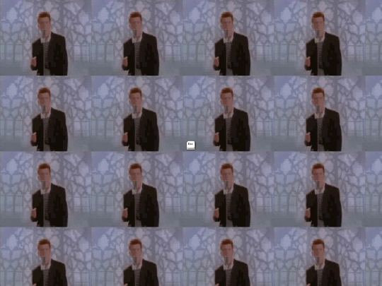 html pages/rickroll screenshot