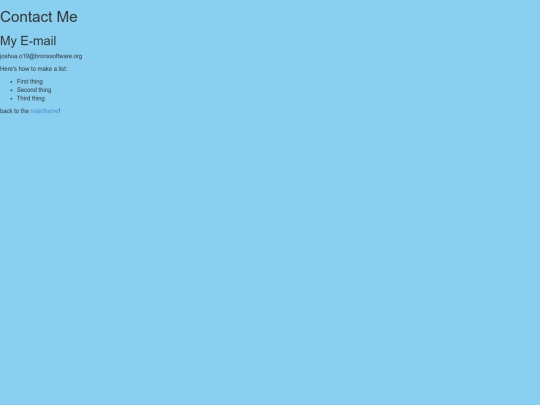 contactme screenshot