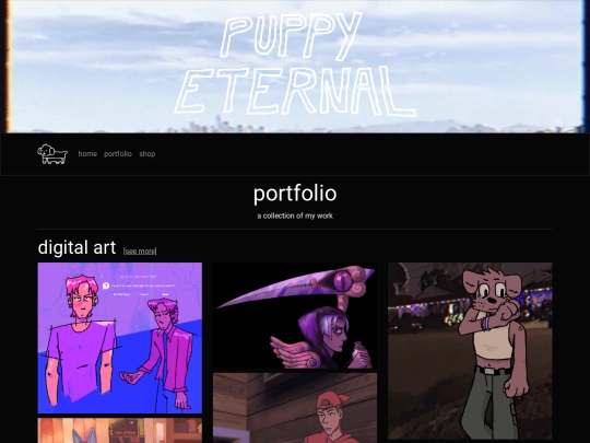 portfolio screenshot
