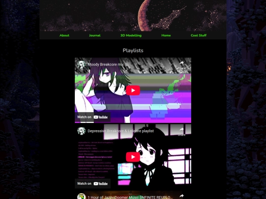 playlists screenshot