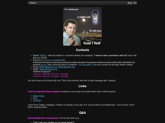 contacts screenshot
